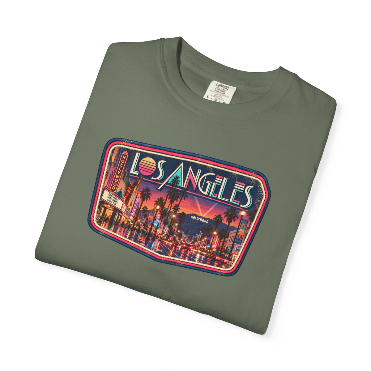 Los Angeles - Unisex Garment-Dyed T-shirt