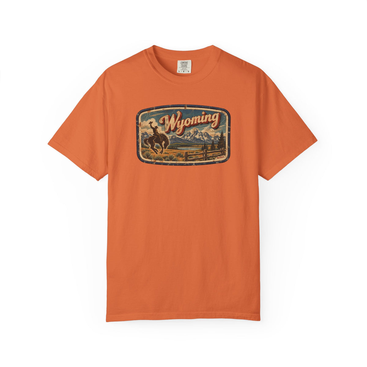 Wyoming - Unisex Garment-Dyed T-shirt