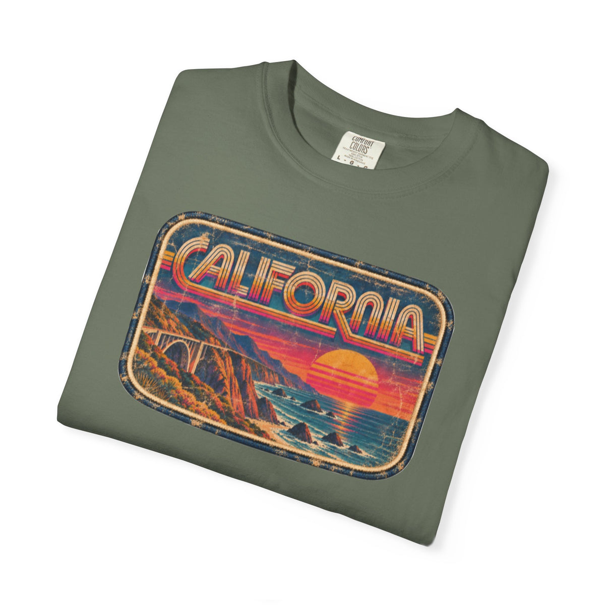 California - Unisex Garment-Dyed T-shirt