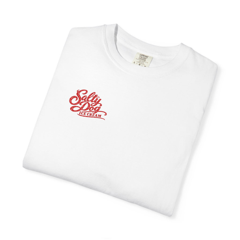 Salty Dog Ice Cream - Unisex Garment-Dyed T-shirt