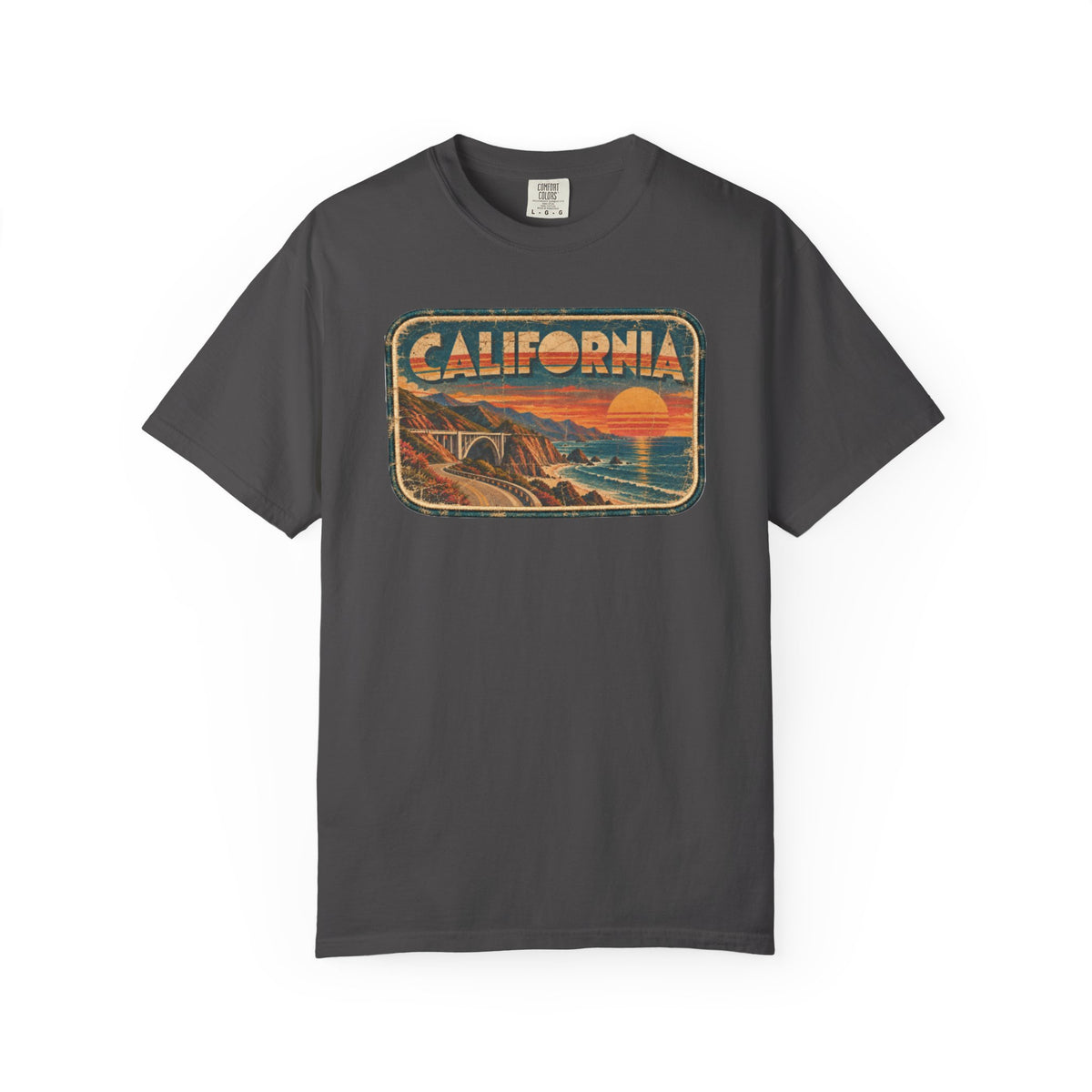 California - Unisex Garment-Dyed T-shirt