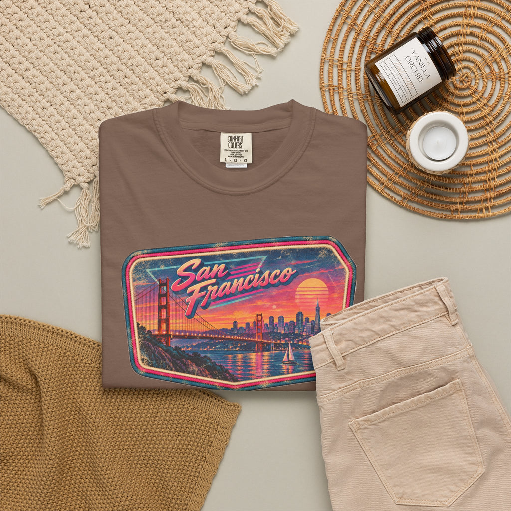San Francisco - Unisex Garment-Dyed T-shirt