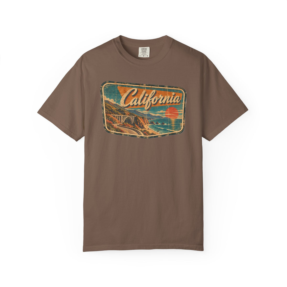 California - Unisex Garment-Dyed T-shirt