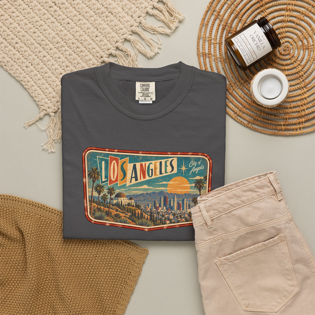 Los Angeles - Unisex Garment-Dyed T-shirt