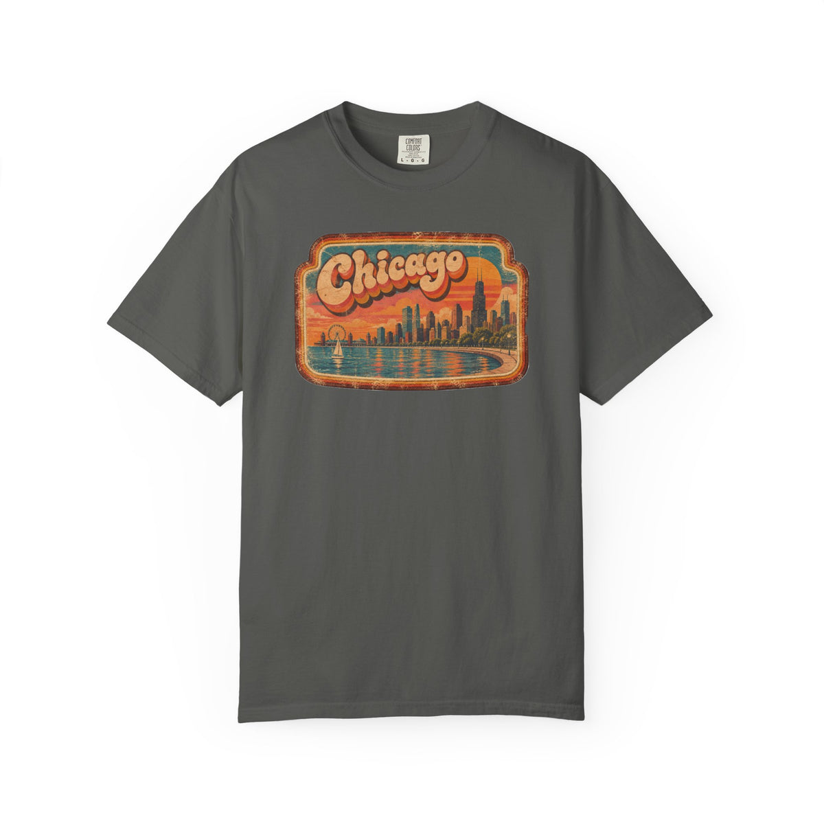 Chicago - Unisex Garment-Dyed T-shirt