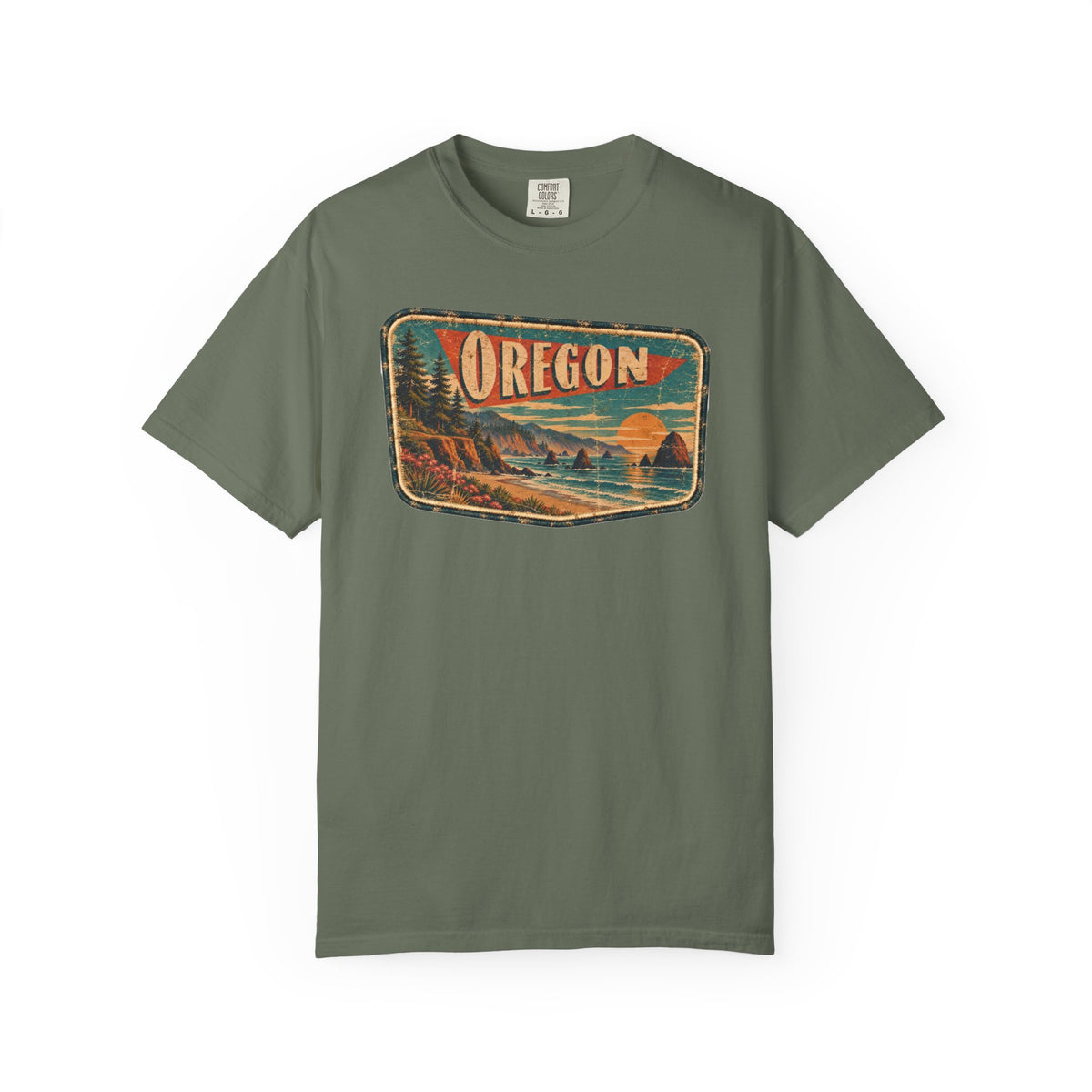 Oregon - Unisex Garment-Dyed T-shirt