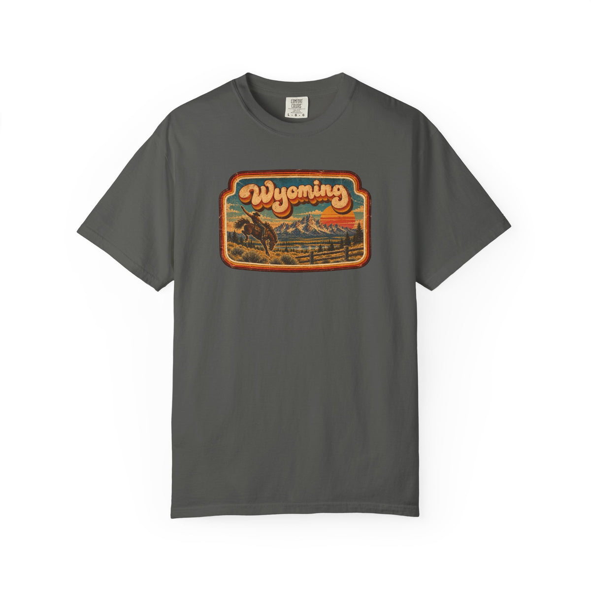 Wyoming - Unisex Garment-Dyed T-shirt