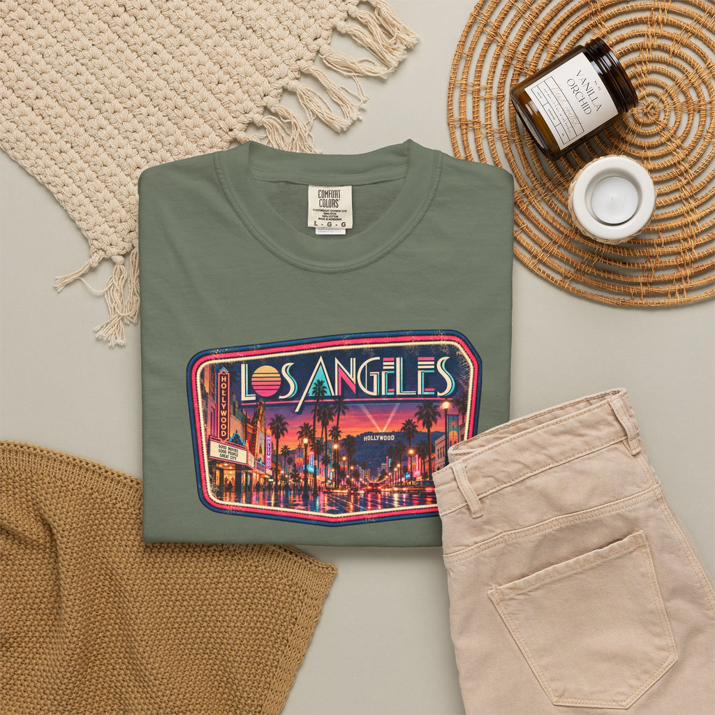 Los Angeles - Unisex Garment-Dyed T-shirt
