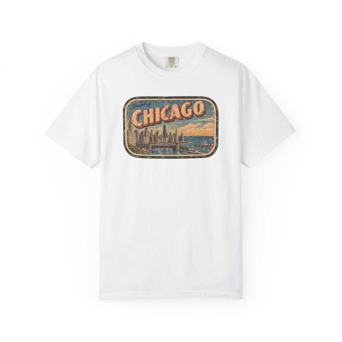 Chicago - Unisex Garment-Dyed T-shirt