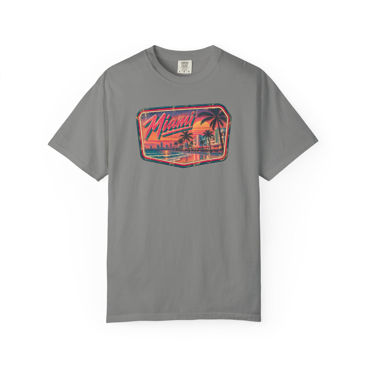 Miami - Unisex Garment-Dyed T-shirt