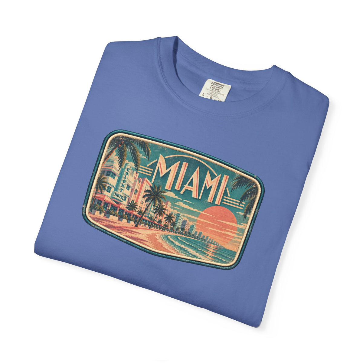 Miami - Unisex Garment-Dyed T-shirt