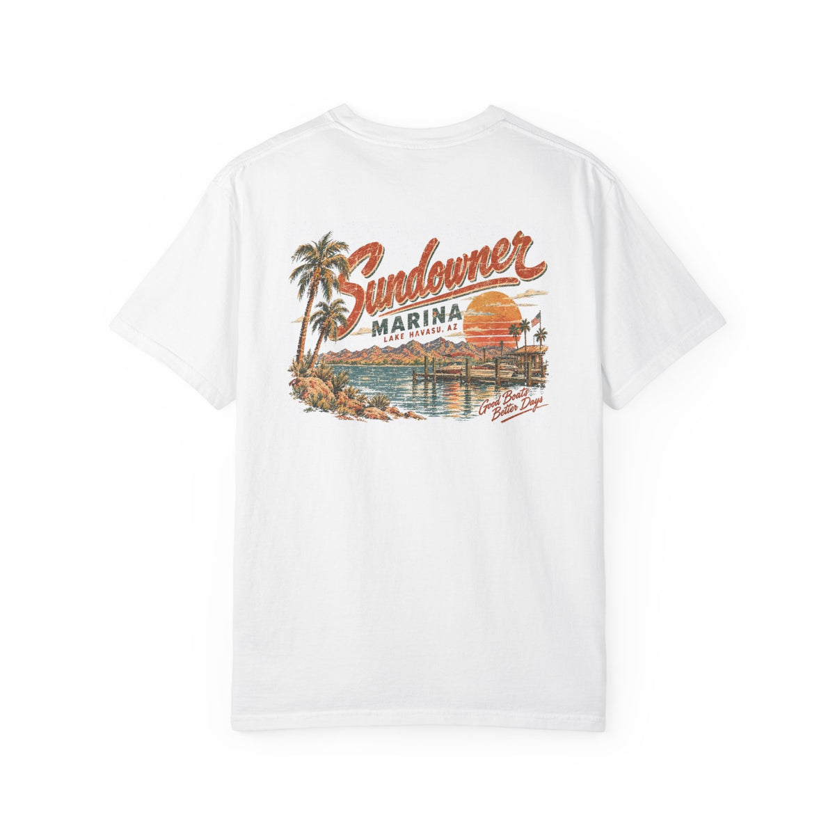 Sundowner Marina - Unisex Garment-Dyed T-shirt