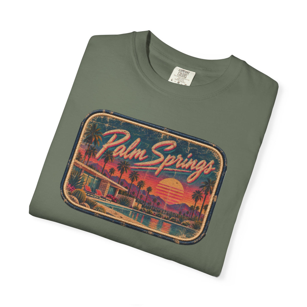 Palm Springs - Unisex Garment-Dyed T-shirt