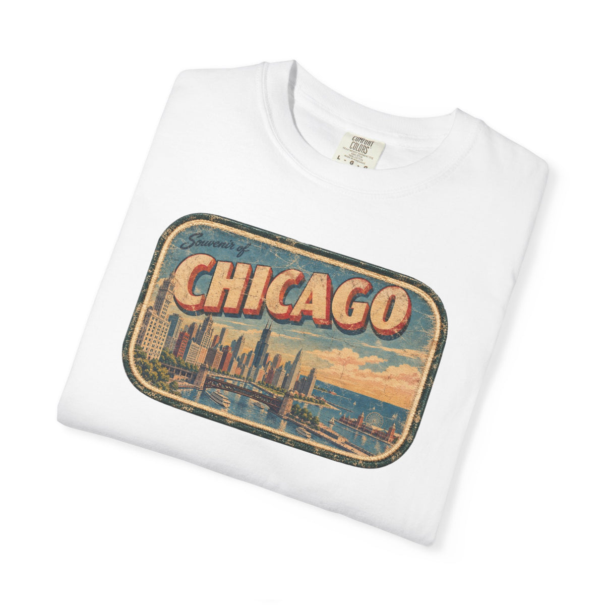 Chicago - Unisex Garment-Dyed T-shirt