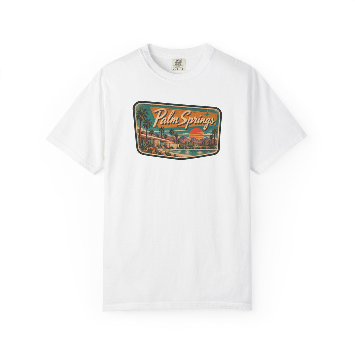 Palm Springs - Unisex Garment-Dyed T-shirt