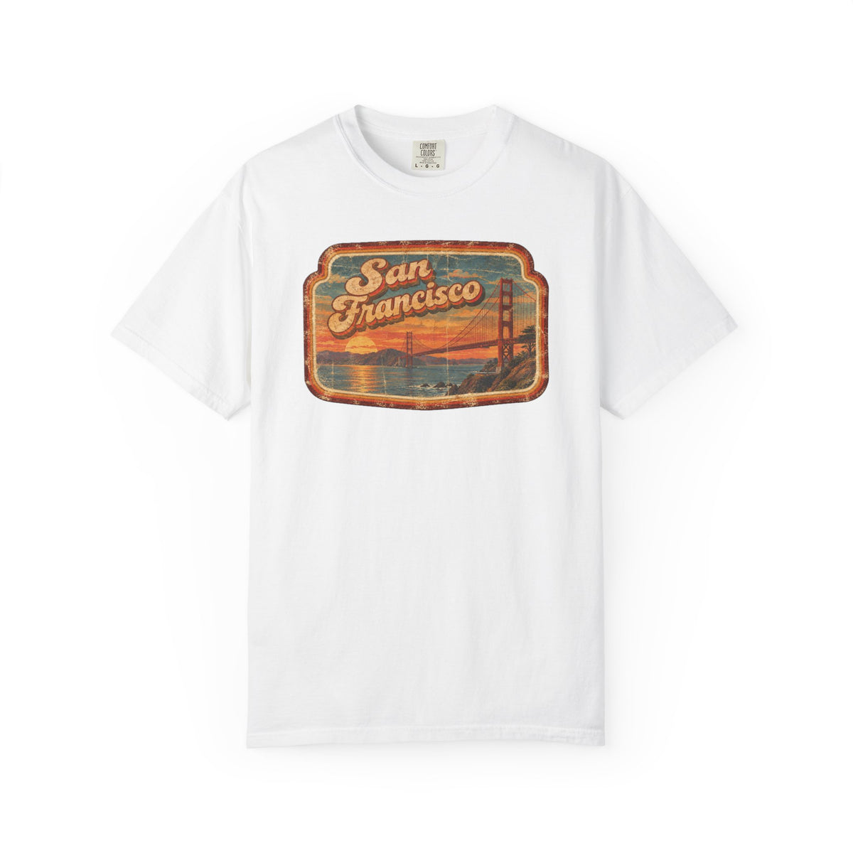 San Francisco - Unisex Garment-Dyed T-shirt
