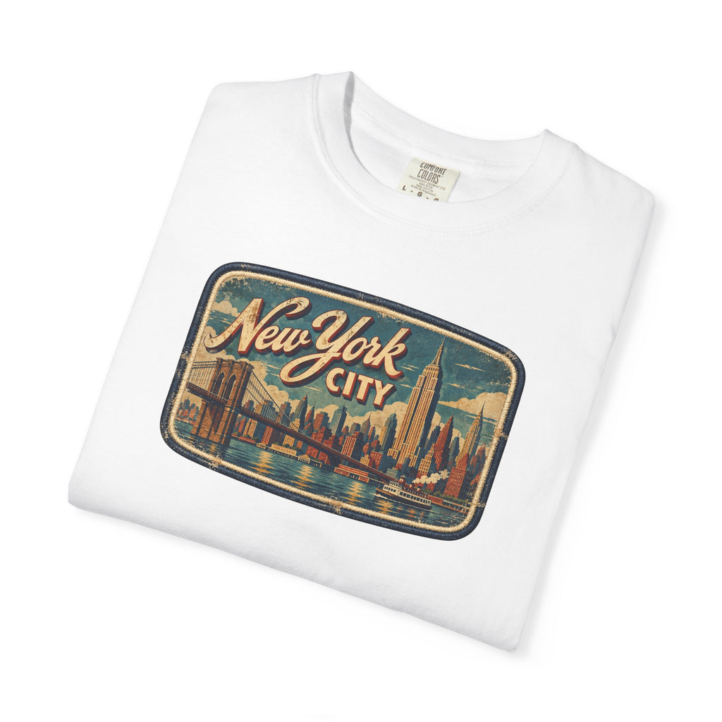 New York City - Unisex Garment-Dyed T-shirt