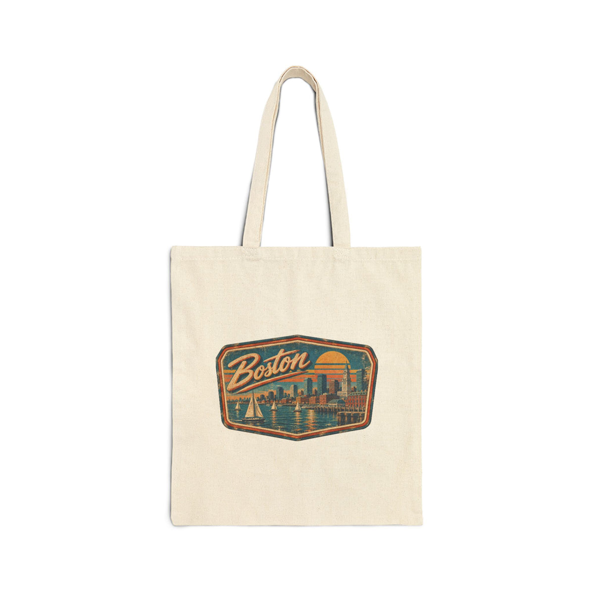 Cotton Canvas Tote Bag - Design 39