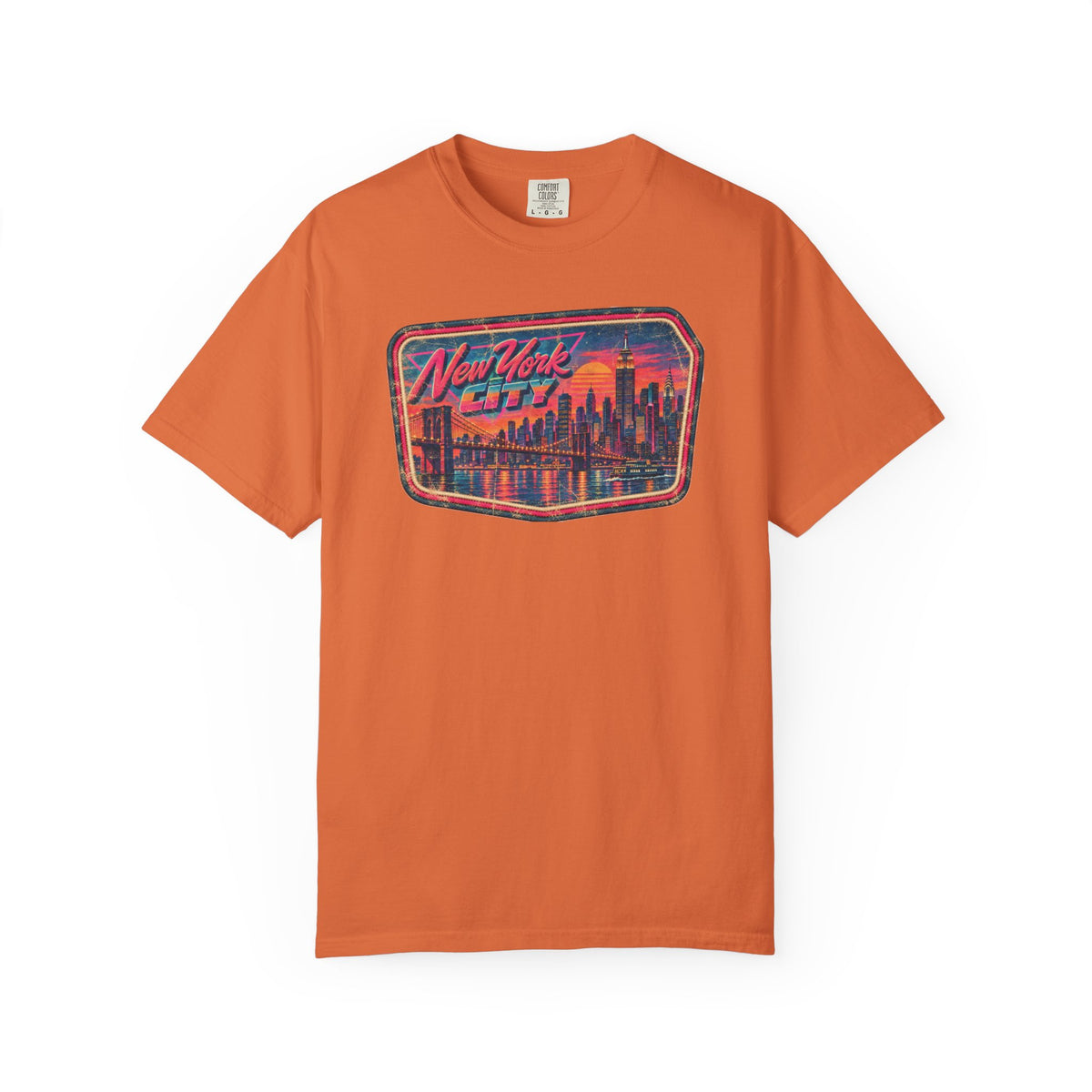 New York City - Unisex Garment-Dyed T-shirt