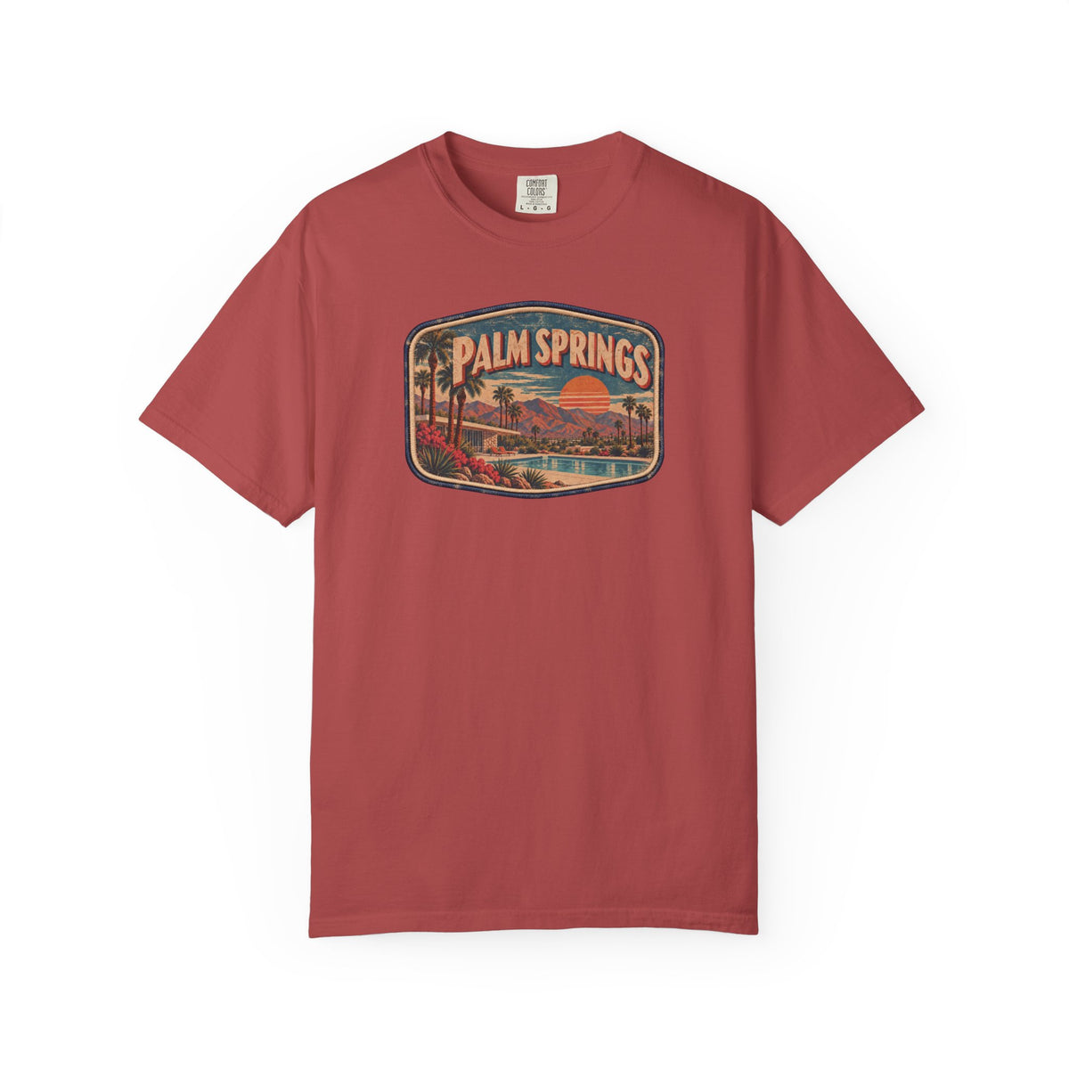 Palm Springs - Unisex Garment-Dyed T-shirt