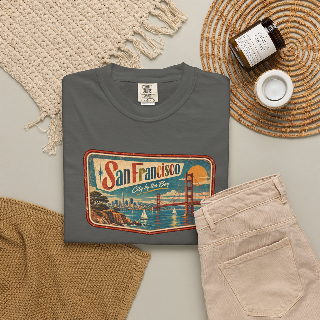 San Francisco - Unisex Garment-Dyed T-shirt