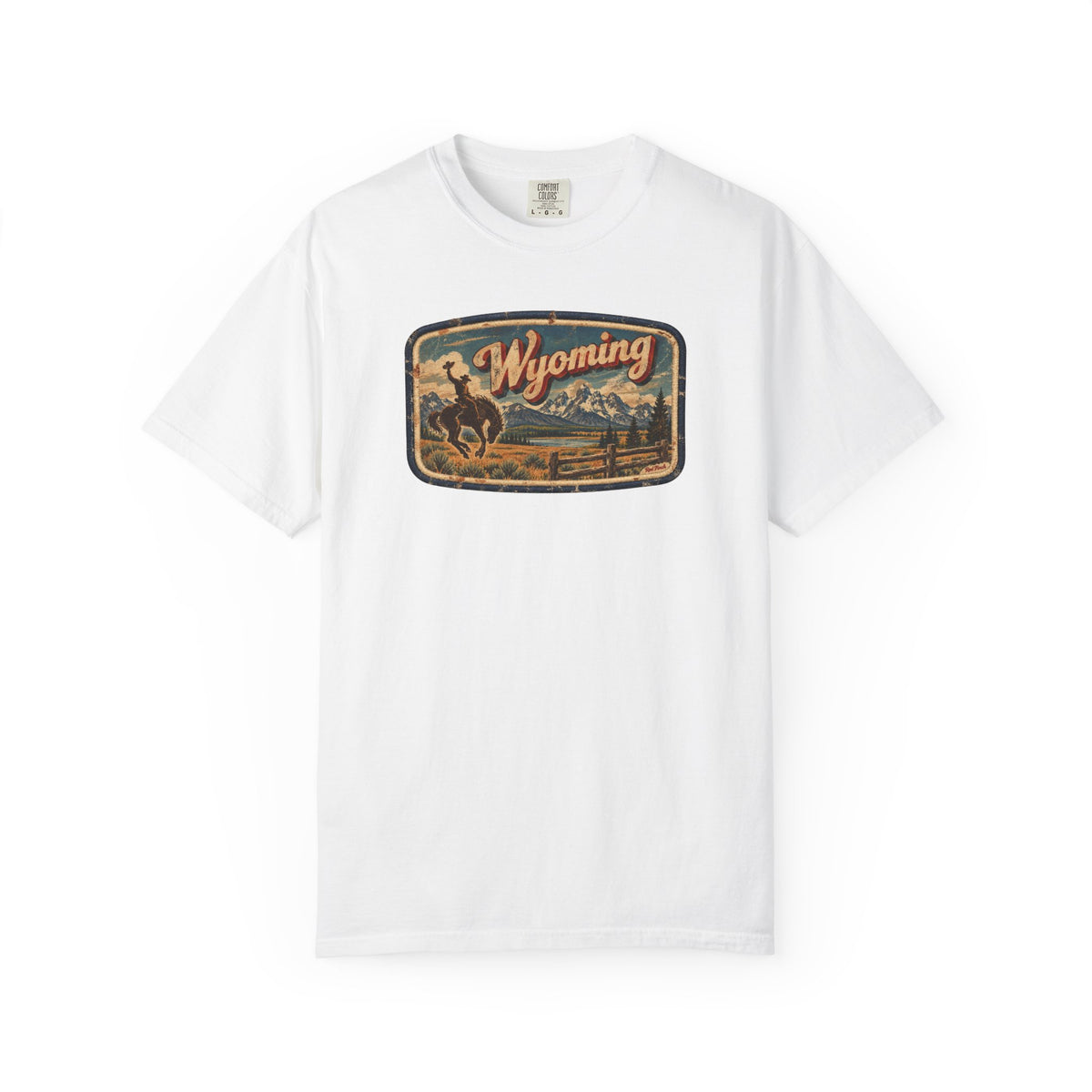 Wyoming - Unisex Garment-Dyed T-shirt