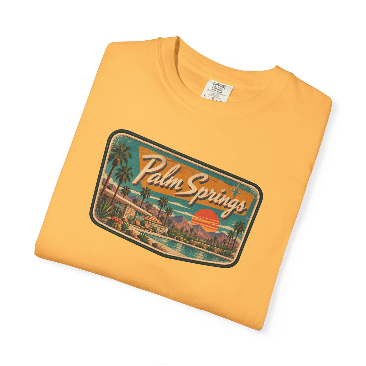 Palm Springs - Unisex Garment-Dyed T-shirt