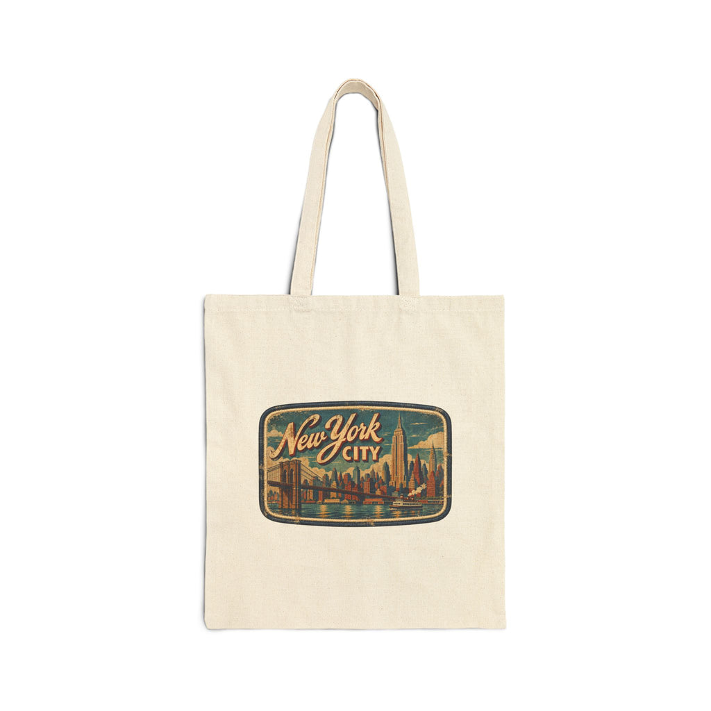 Cotton Canvas Tote Bag - Design 10