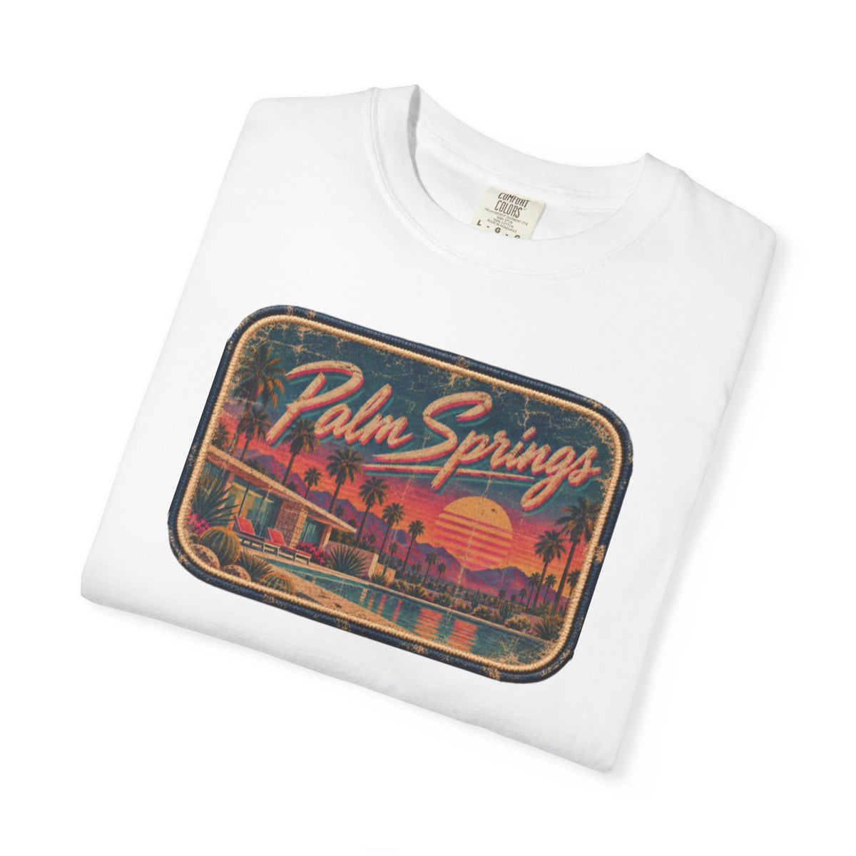 Palm Springs - Unisex Garment-Dyed T-shirt