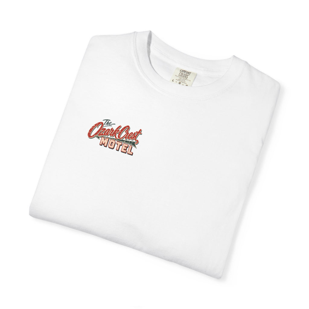 The Ozark Crest Motel - Unisex Garment-Dyed T-shirt