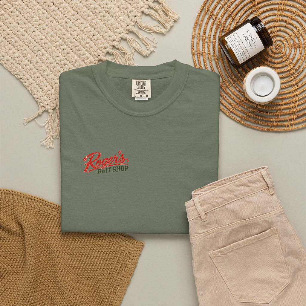 Roger's Bait Shop - Unisex Garment-Dyed T-shirt