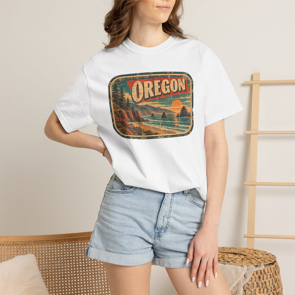 Oregon - Unisex Garment-Dyed T-shirt