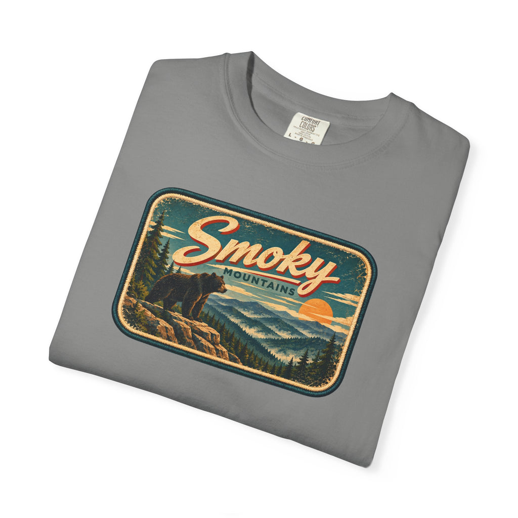 Smoky Mountains - Unisex Garment-Dyed T-shirt