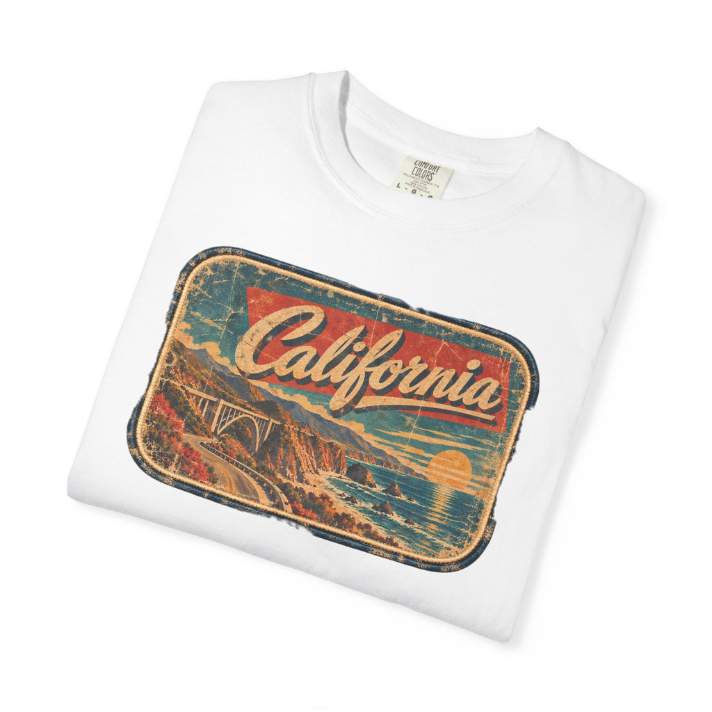 California - Unisex Garment-Dyed T-shirt
