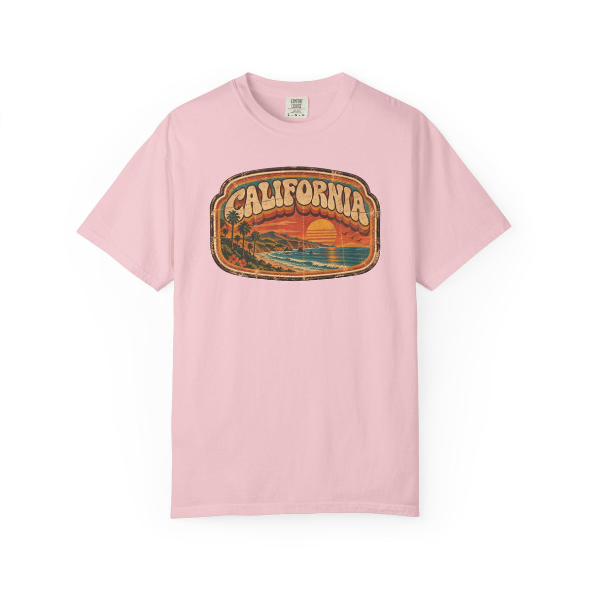 California - Unisex Garment-Dyed T-shirt