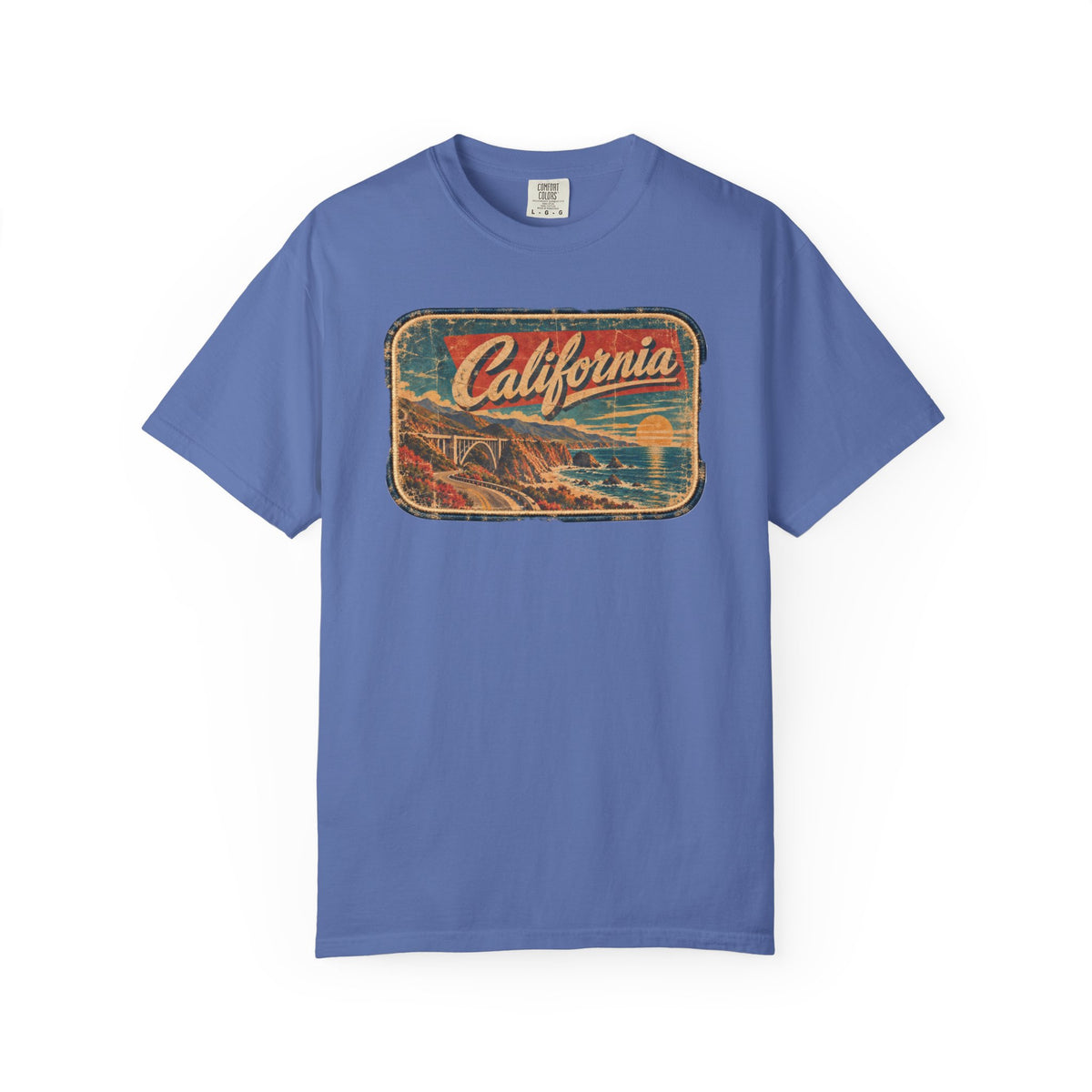 California - Unisex Garment-Dyed T-shirt