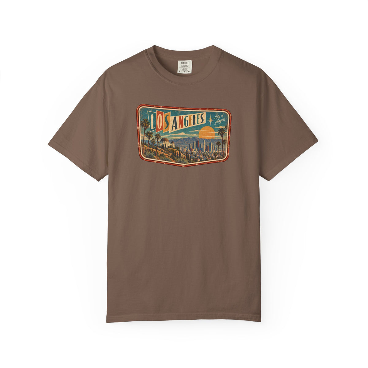 Los Angeles - Unisex Garment-Dyed T-shirt