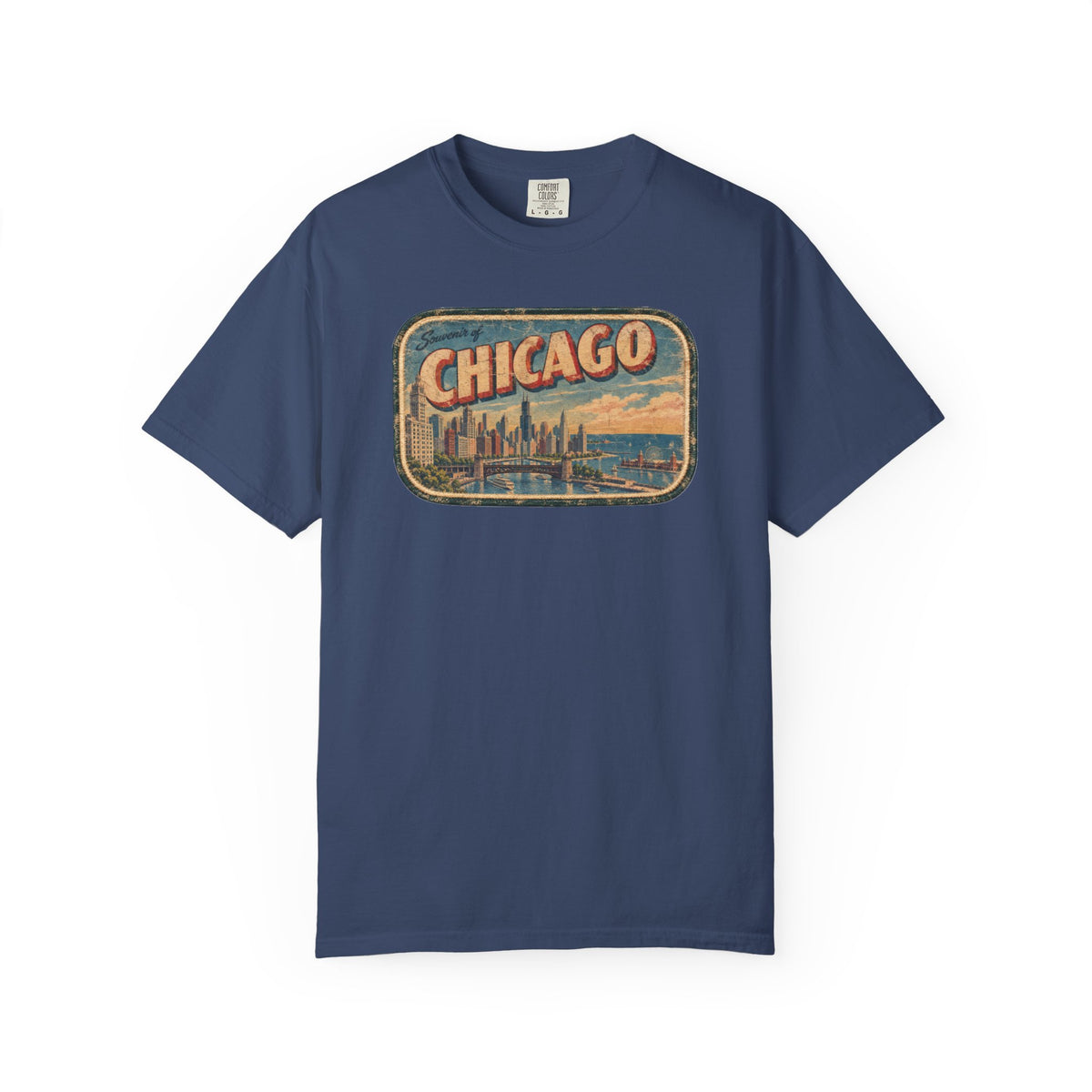 Chicago - Unisex Garment-Dyed T-shirt
