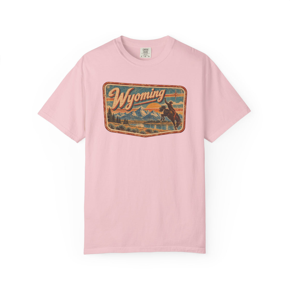 Wyoming - Unisex Garment-Dyed T-shirt