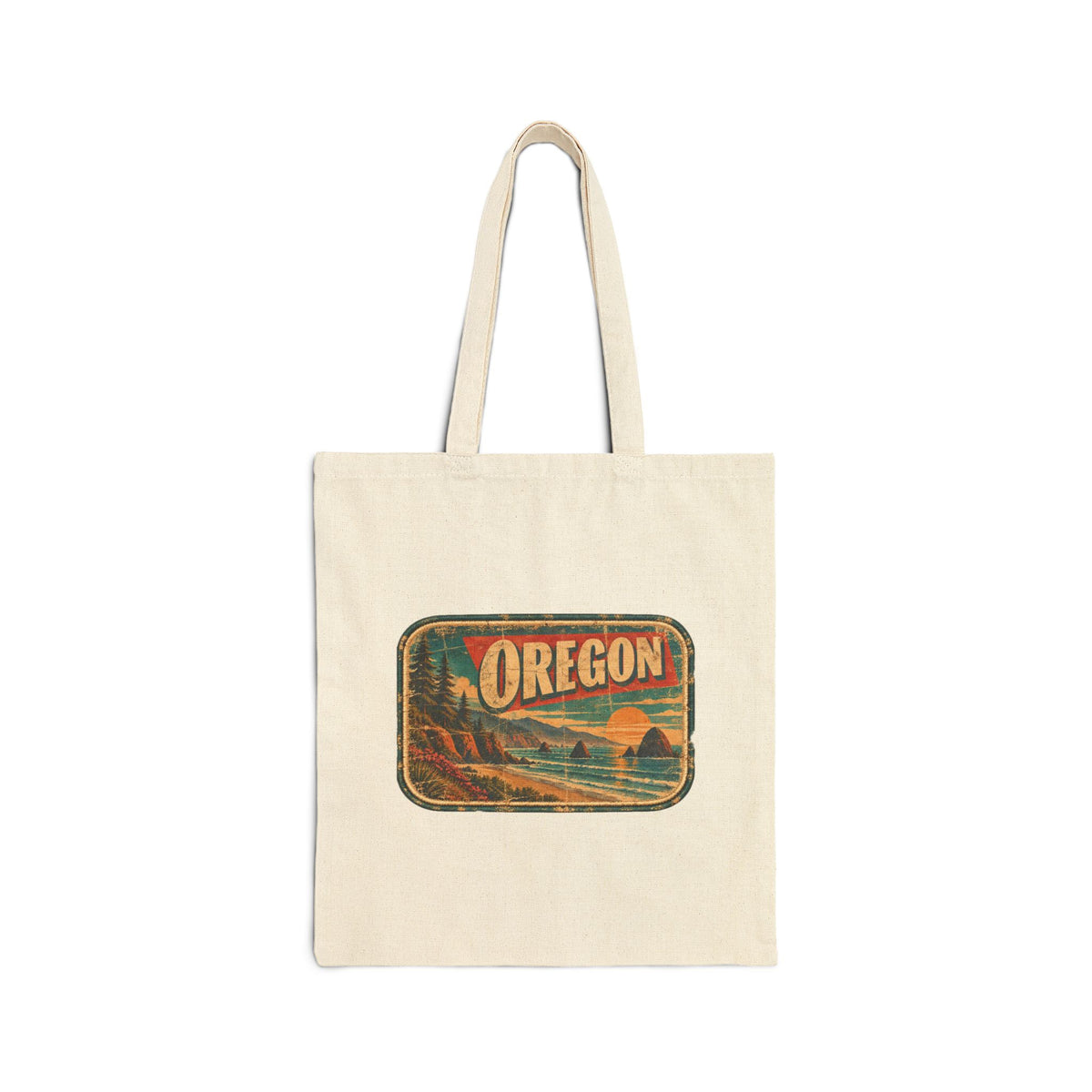 Cotton Canvas Tote Bag - Design 60