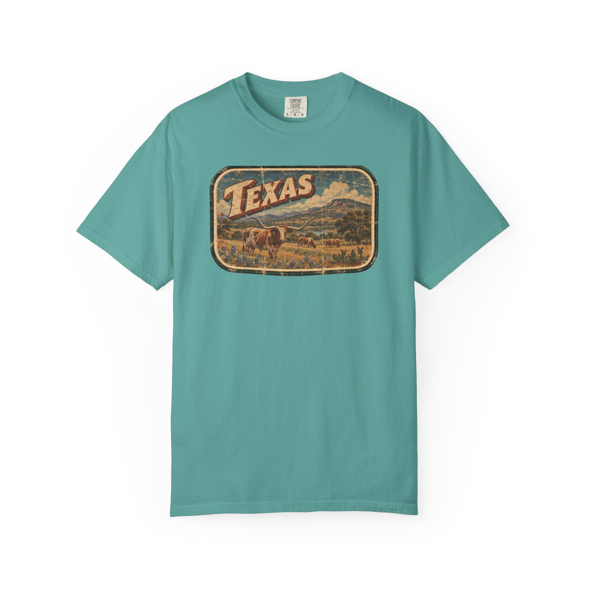 Texas - Unisex Garment-Dyed T-shirt
