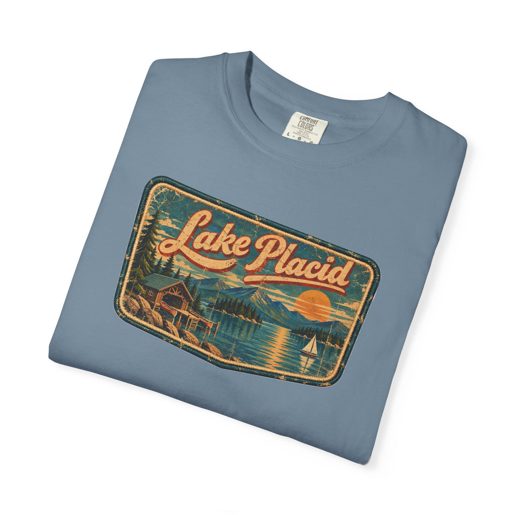 Lake Placid - Unisex Garment-Dyed T-shirt