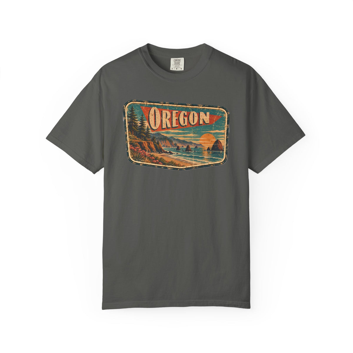 Oregon - Unisex Garment-Dyed T-shirt