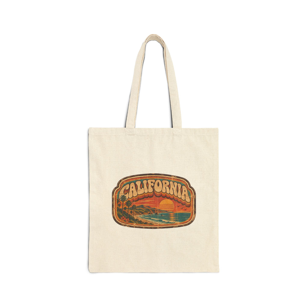 Cotton Canvas Tote Bag - Design 54
