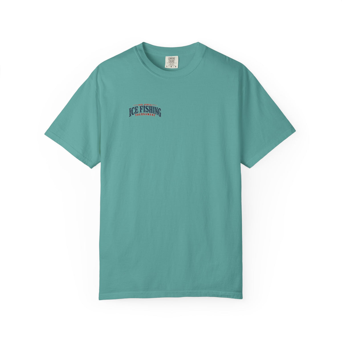 Ice Fishing Tournament - Unisex Garment-Dyed T-shirt