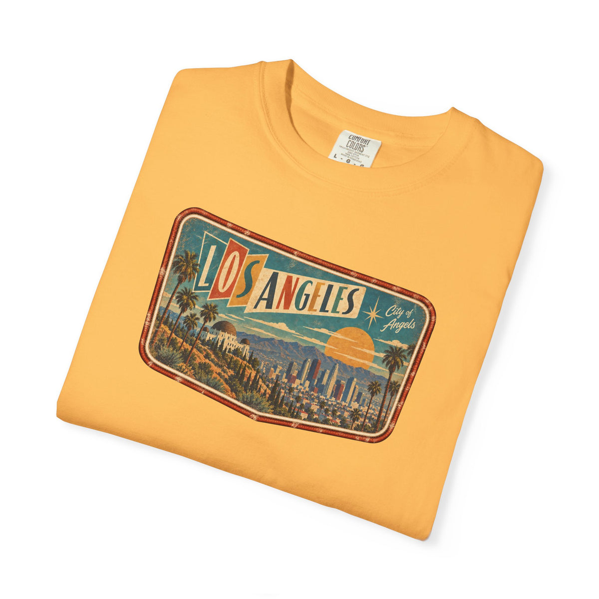 Los Angeles - Unisex Garment-Dyed T-shirt