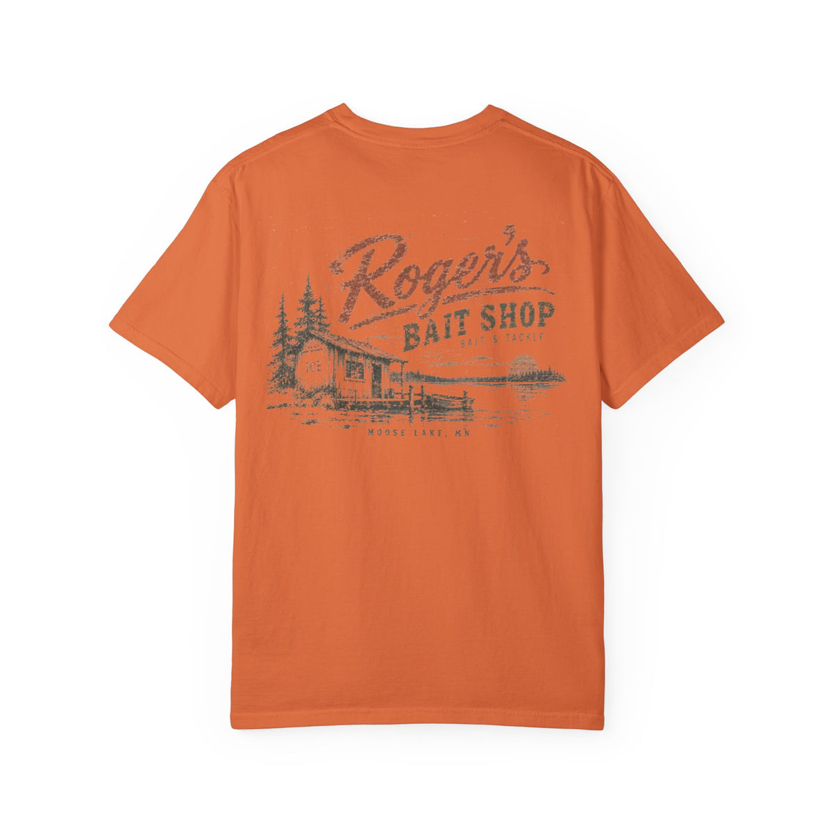 Roger's Bait Shop - Unisex Garment-Dyed T-shirt