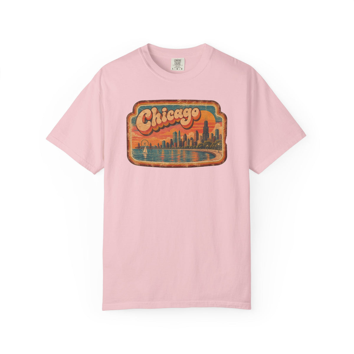 Chicago - Unisex Garment-Dyed T-shirt