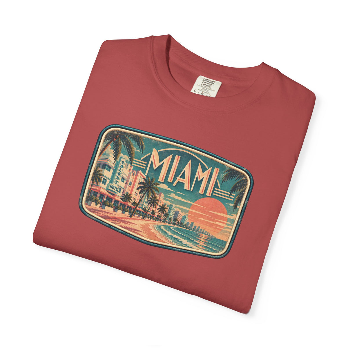 Miami - Unisex Garment-Dyed T-shirt