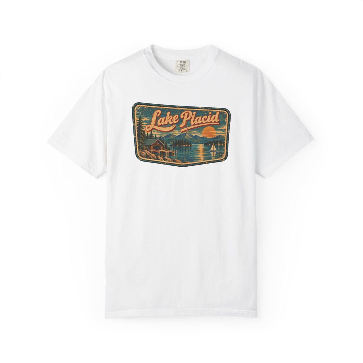 Lake Placid - Unisex Garment-Dyed T-shirt